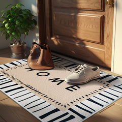 Modern Minimalist Dirt-Resistant Welcome Doormat