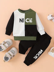 Toddler Boy's Sweatshirt & Trousers Set Fall Winter Tracksuit