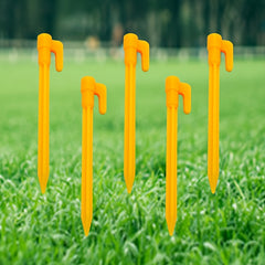 10pcs Camping Tent Pegs Plastic Beach Inflatable Sofa Ground Nail Stakes