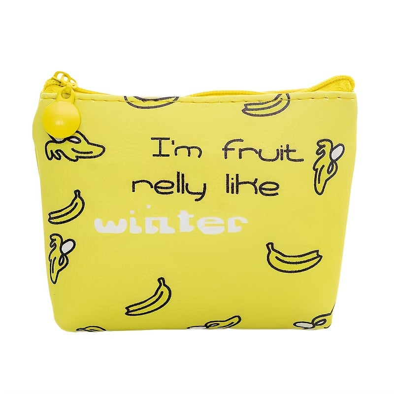 Girls Coin Purse Mini Zipper Wallet Earphone Data Cable Storage Bag