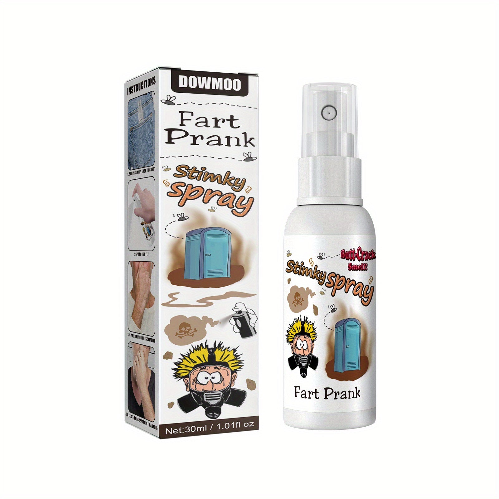 Stinky Fart Spray April Fool's Tricky Toy Liquid Spoof