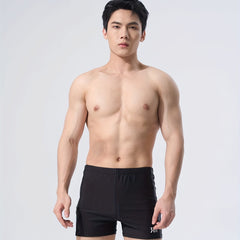 Solid Men's Boxer Sports Swimming Trunks Beach Shorts Summer Board Shorts