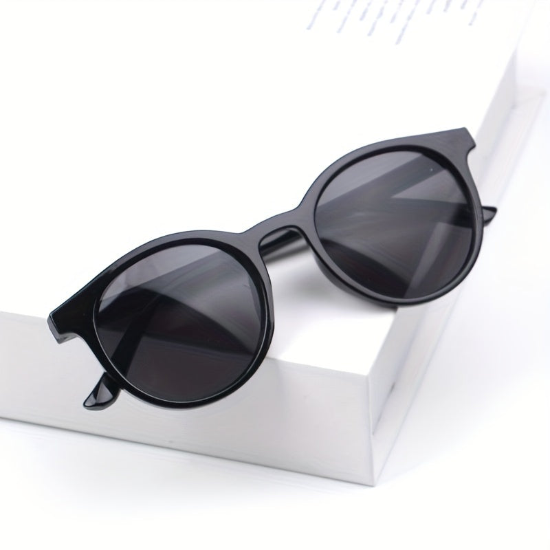 Kids Round Frame Sunglasses UV Protection Glasses For Girls And Boys