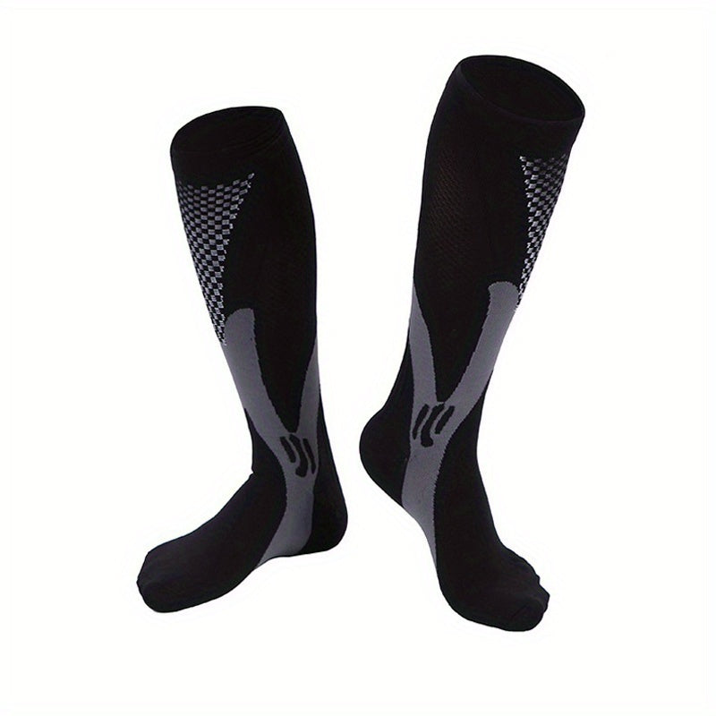 Compression Socks Men Women Running Shin Splints Stamina Recovery 15-20 mmHg