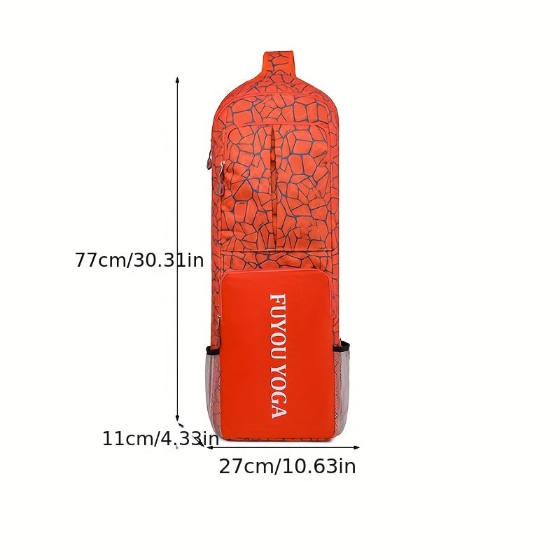 Flower Printed Cloth Storage Bag for Outdoor Sports Yoga
