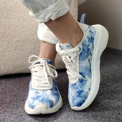 Women's Sky Print Casual Sneakers Anti Slip Lightweight Outdoor Work Shoes