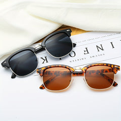 Men's Retro Sunglasses UV400 Protection for Driving & Cycling