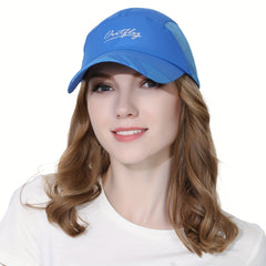 Extended Brim Quick Drying Baseball Cap Mesh Visors Unisex Sun Hats