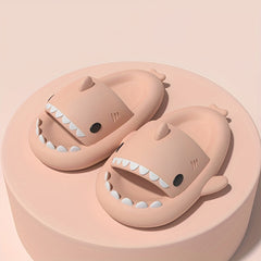 Cartoon Shark Bottom Slippers for Kids Non Slip Lightweight