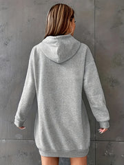 Women's Plus Long Sleeve Drawstring Hoodie