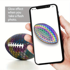 Reflective Fish Scale Football No 9 for Training