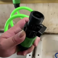 7.62 Hose Repair Extension with Two-Way Docking Valve and Switch