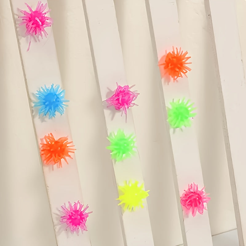 12 Sticky Flower Balls Wall Climbing Toys Family Gatherings Birthday Christmas