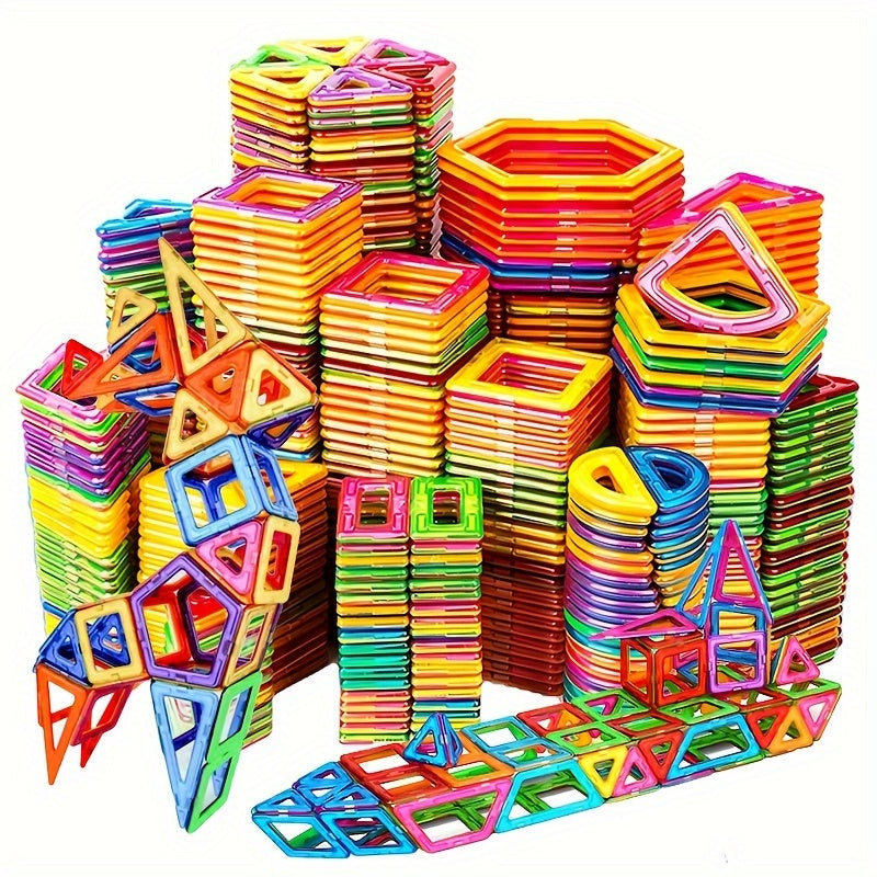 Large Magnetic Building Blocks for Education