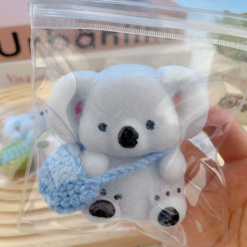 Koala Plush Squeeze Toy Bear Keychain Relaxation Gift