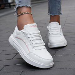 Women's Letter Pattern Lace up Ice Skating Shoes