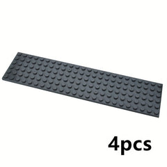 4pcs Thin Bricks 3026 Plate 6x24 Dots DIY Building Blocks Toy