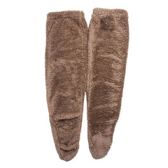 Over Knee High Fuzzy Socks Plush Slipper Stockings Furry Long Leg Warmers