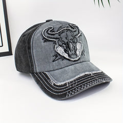 Spring Summer Washed Retro Baseball Cap Street All-Match Peaked Cap