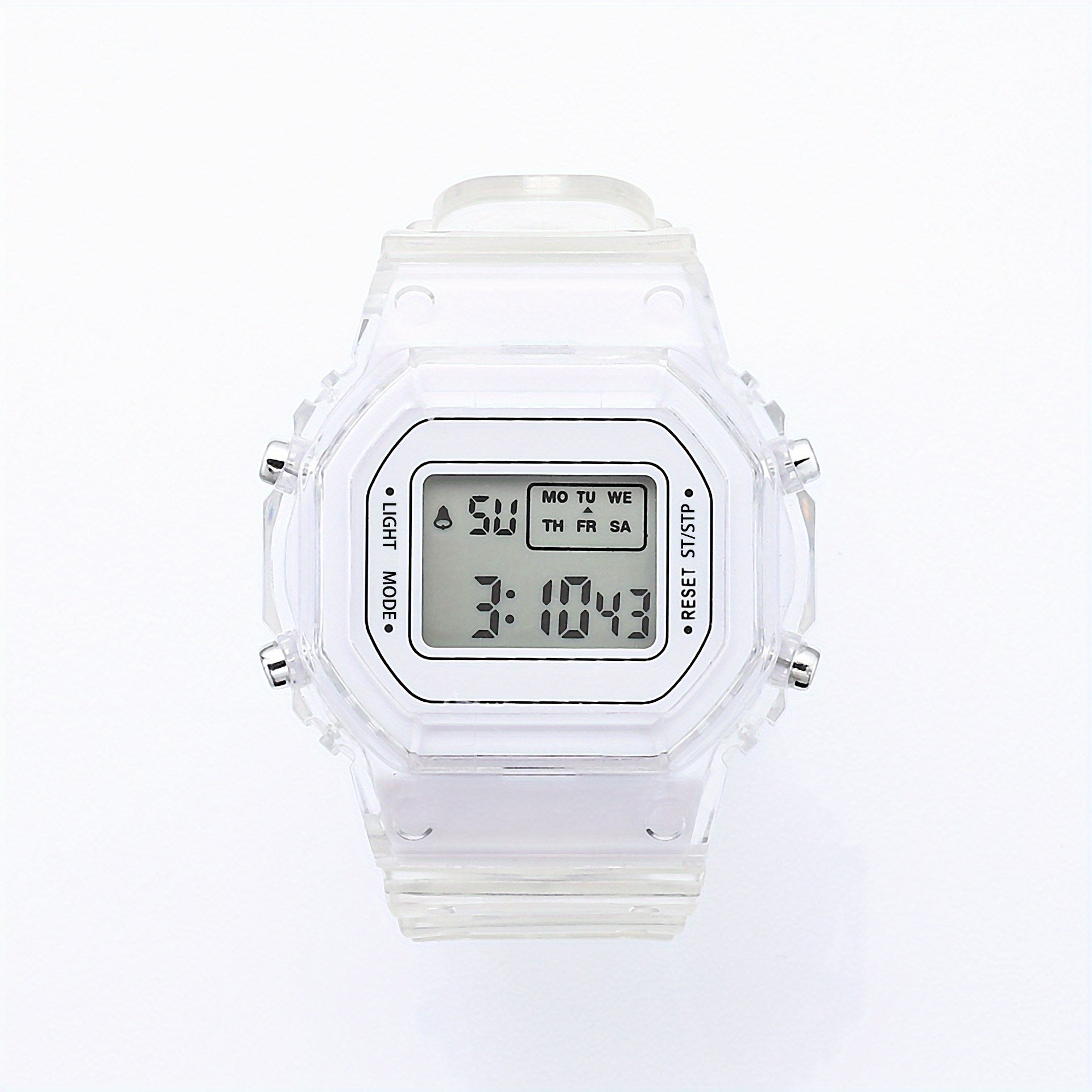 Square Electronic Watch High School Students Unicorn Version