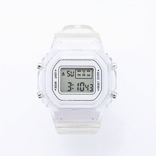 Square Electronic Watch High School Students Unicorn Version