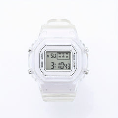 Square Electronic Watch High School Students Unicorn Version