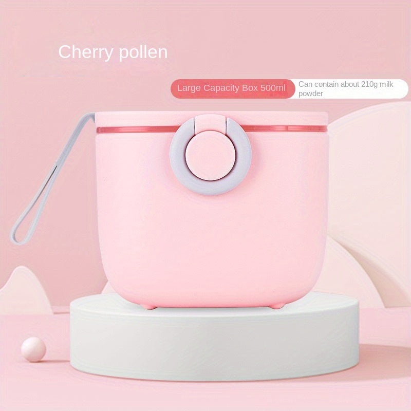 Portable Milk Powder Dispenser Container with Spoon