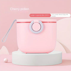 Portable Milk Powder Dispenser Container with Spoon