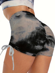 Seamless Butt Lifting Yoga Short High Waist Booty Gym Biker Shorts