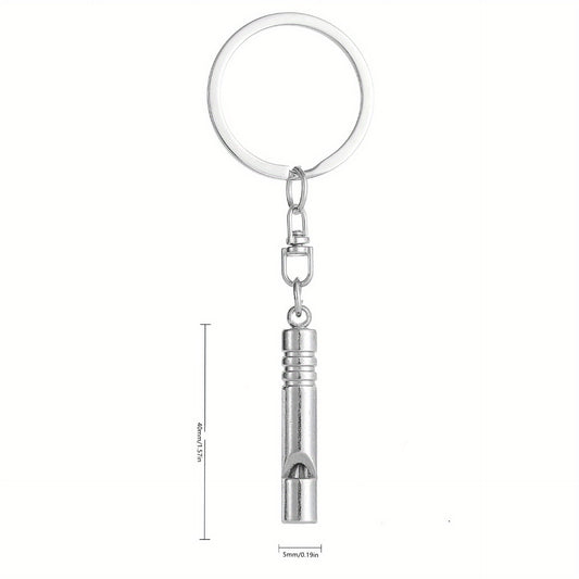 Survival Whistle Sunglasses Keychain Bag Pendant