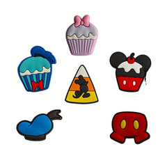 9PCS Cartoon Shoe Charms PVC Shoe Decorations for Teens Boys and Girls