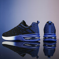 Men's Ombre Lace up Sneakers Athletic Shoes Air Cushion