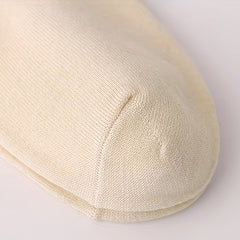 10 Pairs Letter Print Ribbed Socks, Comfy & Breathable Mid Tube Stockings