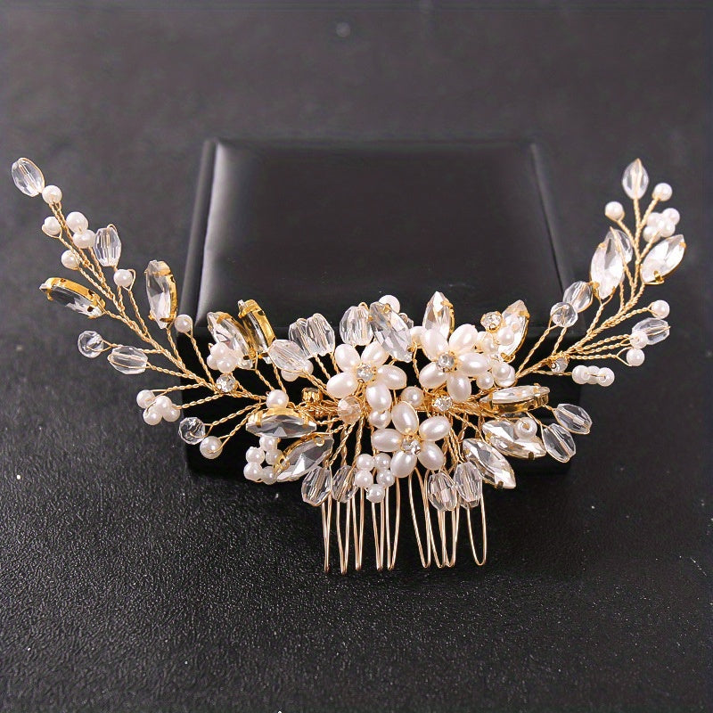 Pearl Bridal Hair Comb, Wedding Hair Accessory
