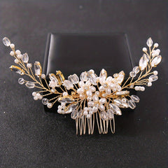 Pearl Bridal Hair Comb, Wedding Hair Accessory