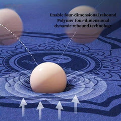 Thick Non-Slip TPE Yoga Mat for Stability and Comfort