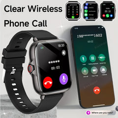 Metal Stainless Steel Smart Watch for Android & iOS