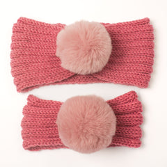 2pcs Winter Knitted Hairband Warm Headwear Hair Accessories