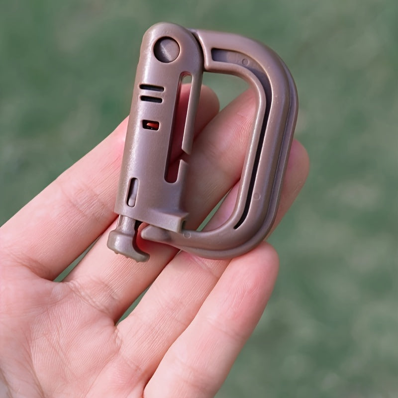 D Shaped Quick Release Buckle for Backpack Camping Hiking