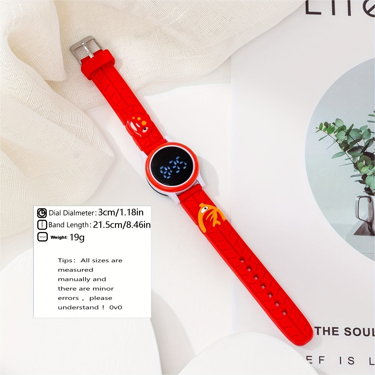 Digital Luminous Silicone Wrist Watches