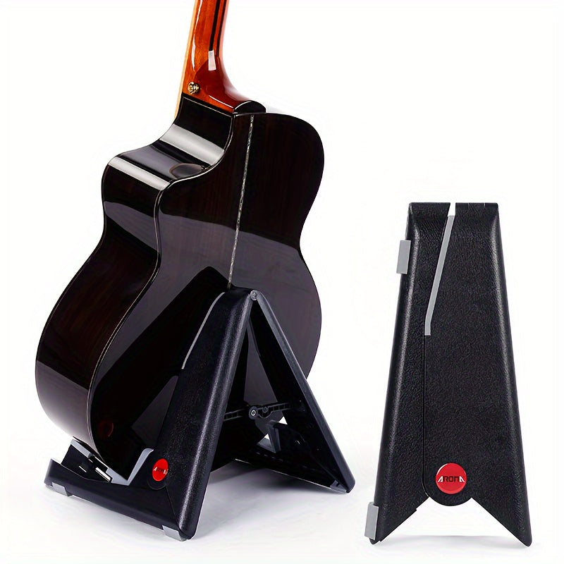 ABS Guitar Stand Movable Adjustment Arm Universal A-shaped Folding