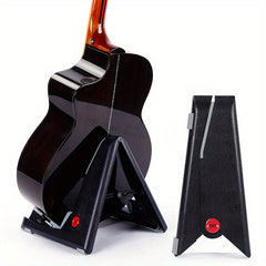 ABS Guitar Stand Movable Adjustment Arm Universal A-shaped Folding