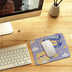 Bear Mouse Pad Square Waterproof Non Slip Rubber Base Mouse Pads