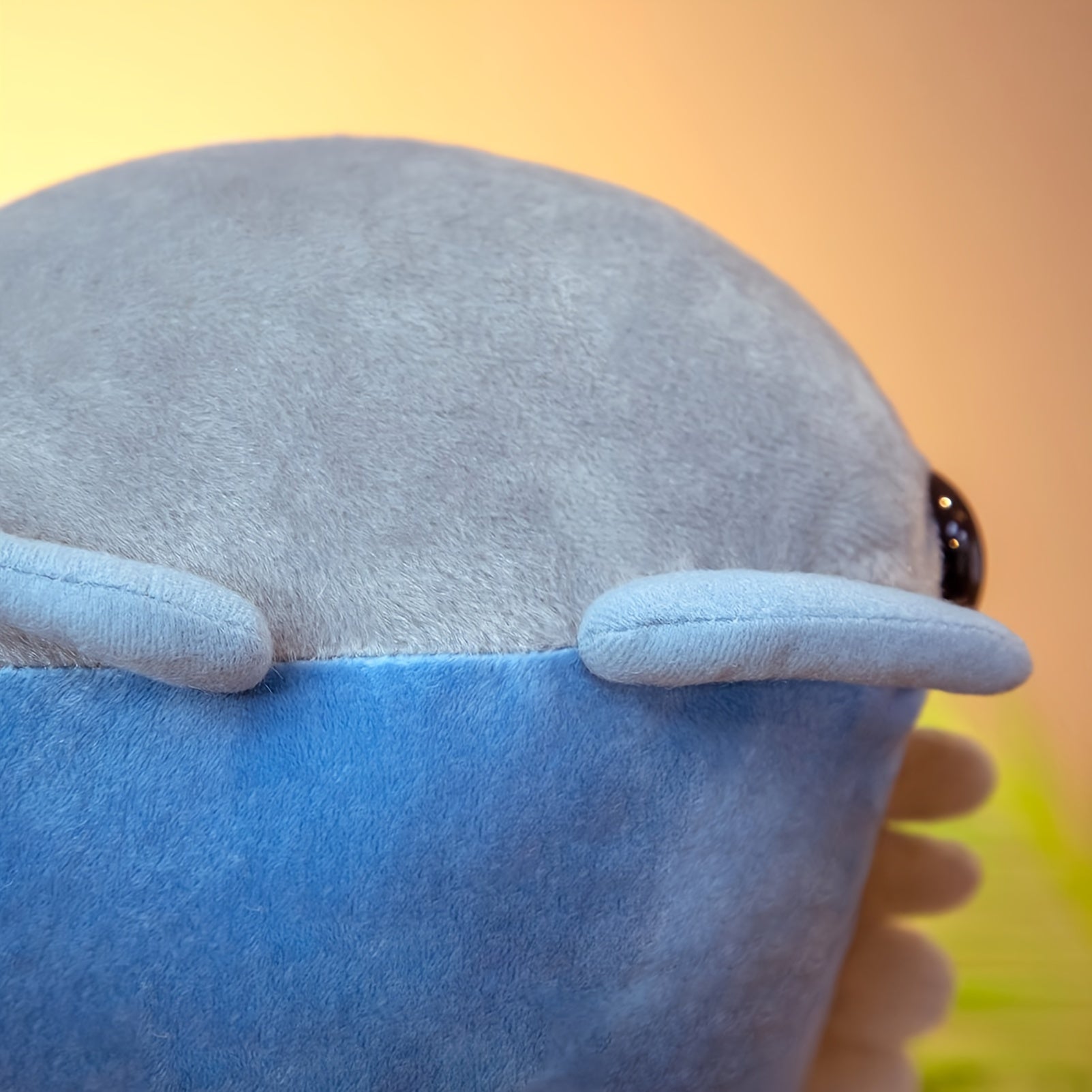 11in Pill Bug Plush Toy Soft Isopod Animal Pillow Grey Insect Doll