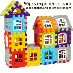Educational Building Blocks Set Smart Development Puzzle House Large Creative Br