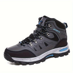 Men's High Top Hiking Boots Durable Lace Up Shoes