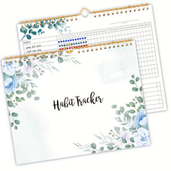 Habit Tracker Journal Spiral Binding Planner