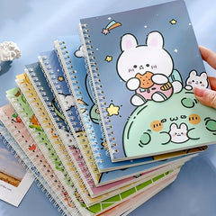2pcs A5 Spiral Notebook School & Office Supplies 60 Sheets