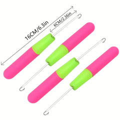 Hair Weave Crochet Needle for Wigs Knitting Hair Extensions Tools