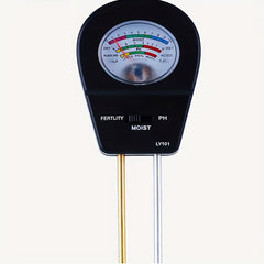 3-in-1 Soil Tester: Moisture, Health, pH Meter for Plants